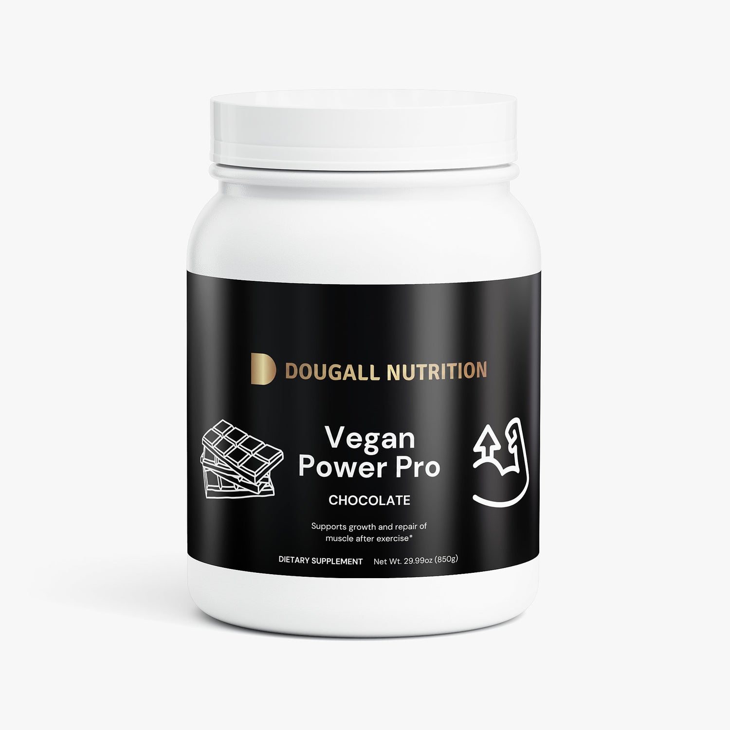 Vegan Power Pro Protein (Chocolate)