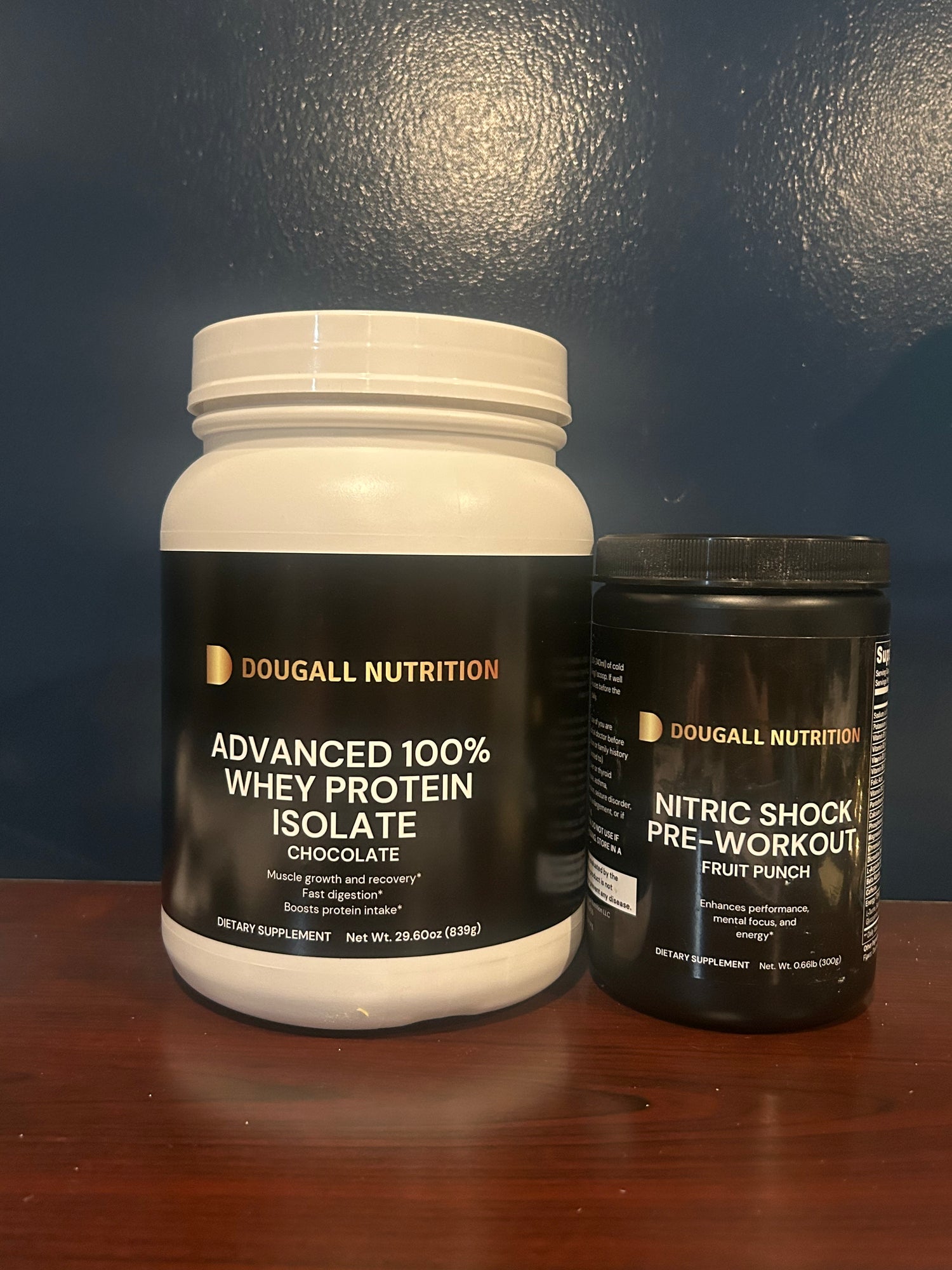 Chocolate Whey & Nitric Shock Pre-Workout Bundle