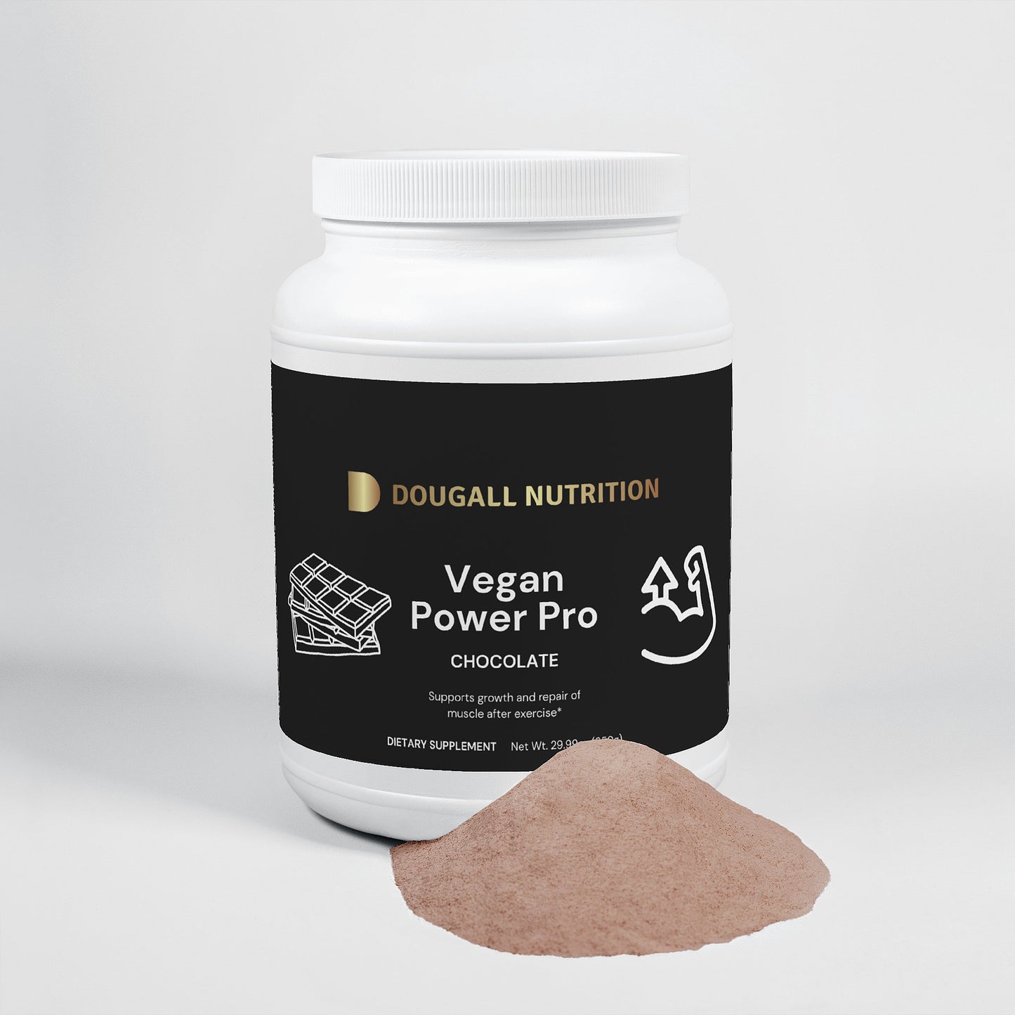 Vegan Power Pro Protein (Chocolate)