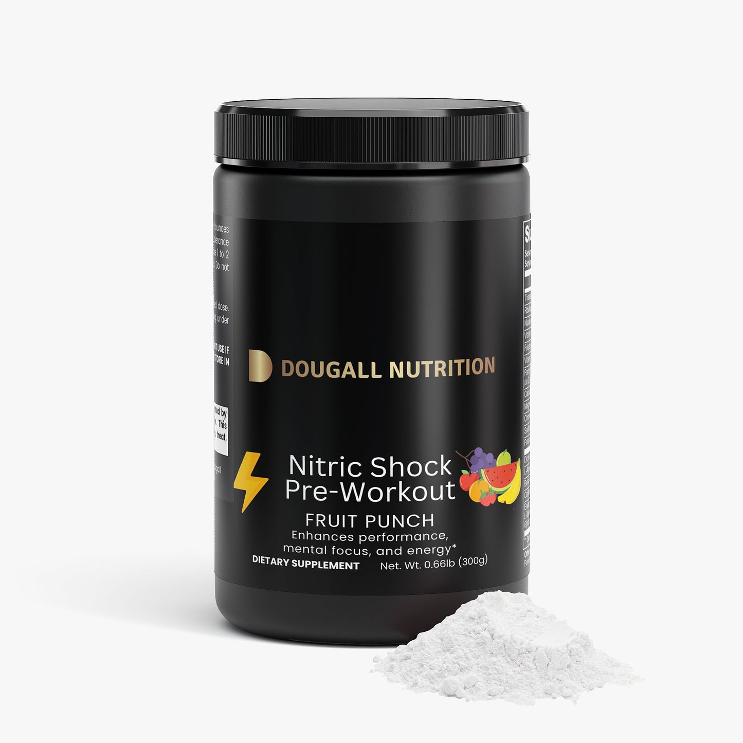Nitric Shock Pre-Workout Powder (Fruit Punch)