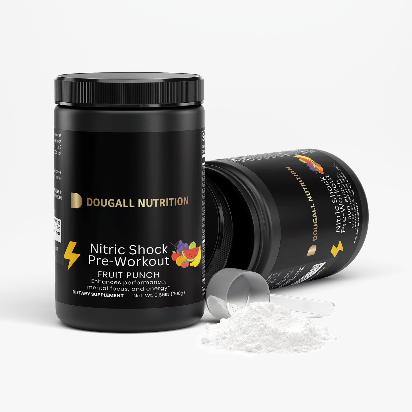Nitric Shock Pre-Workout Powder (Fruit Punch)