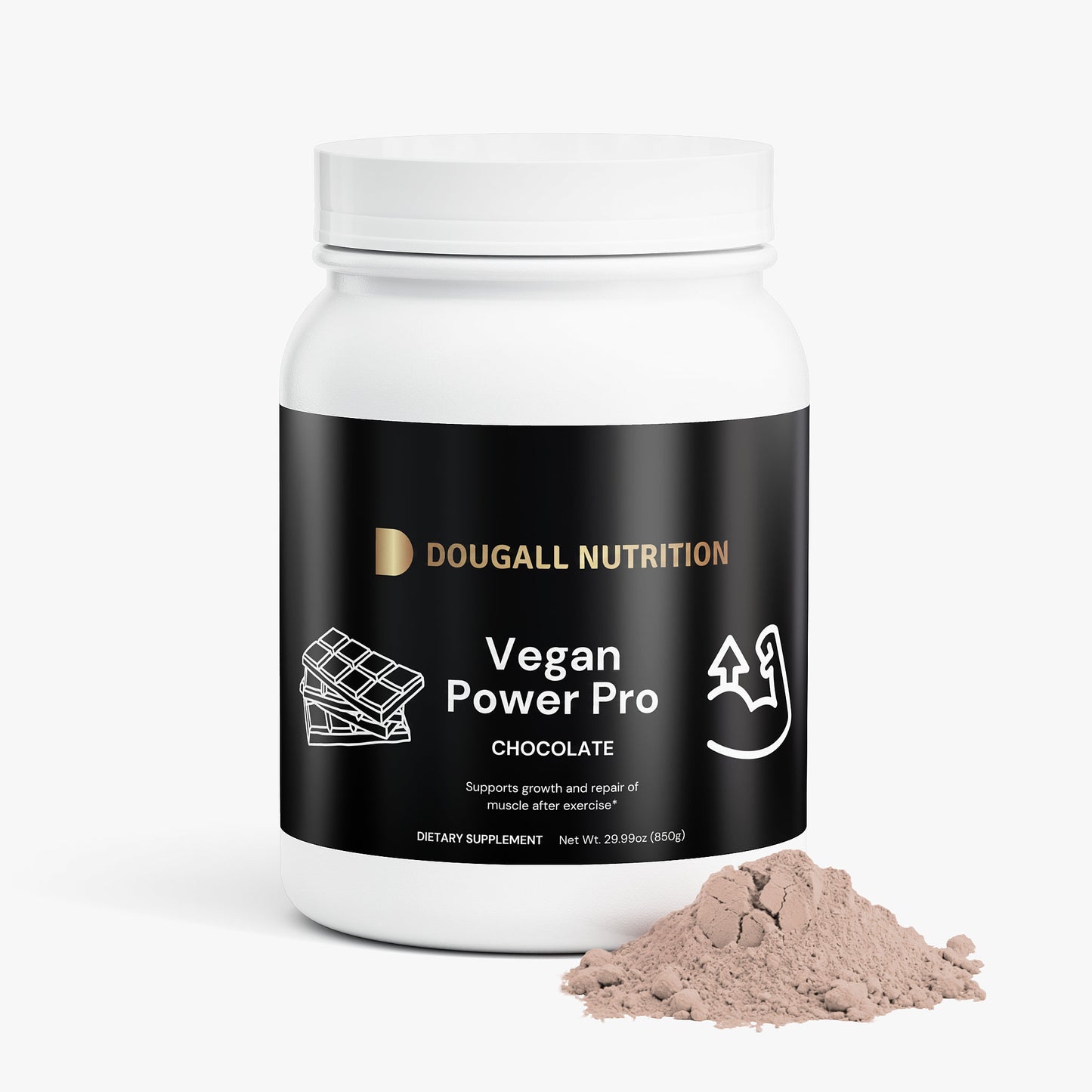 Vegan Power Pro Protein (Chocolate)
