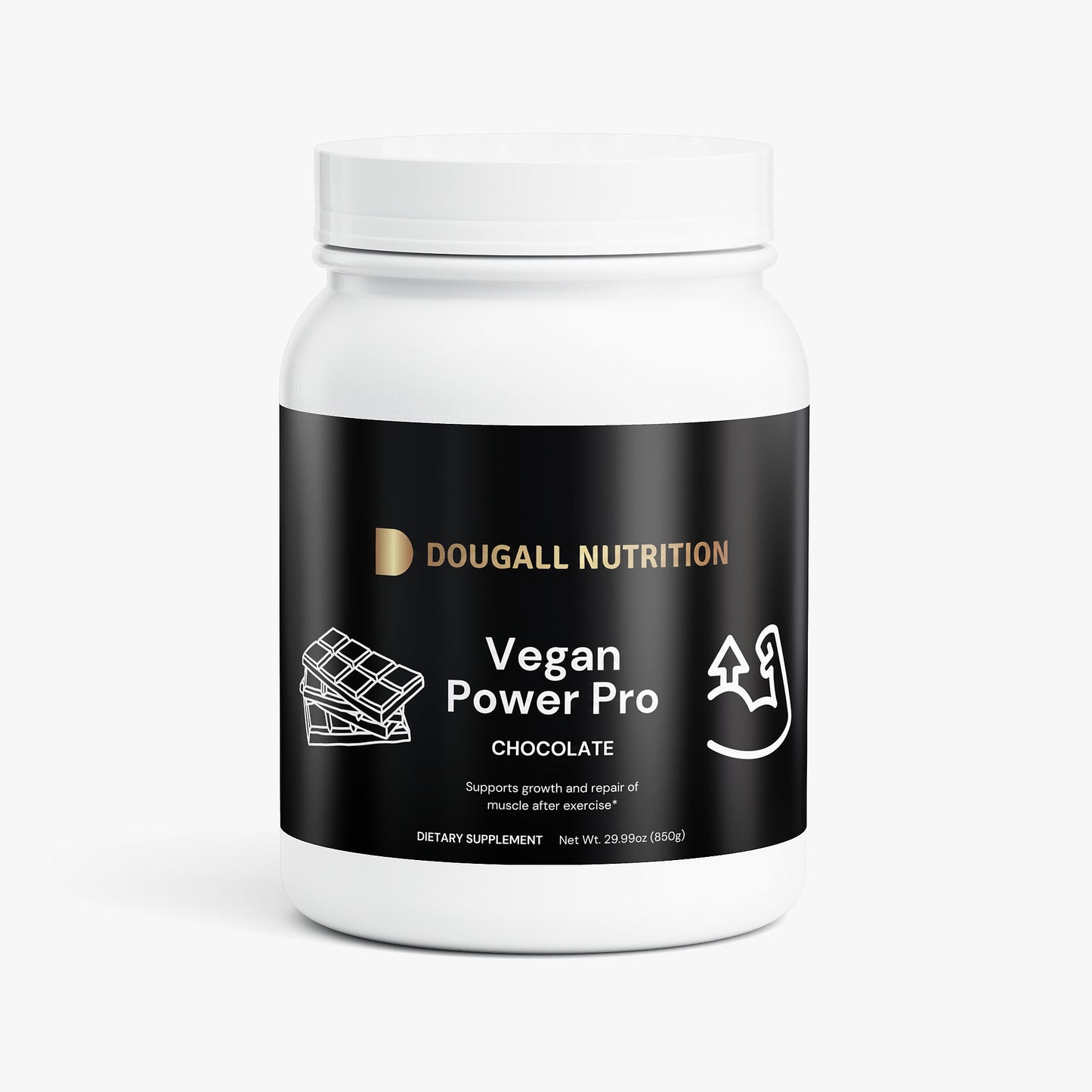 Vegan Power Pro Protein (Chocolate)