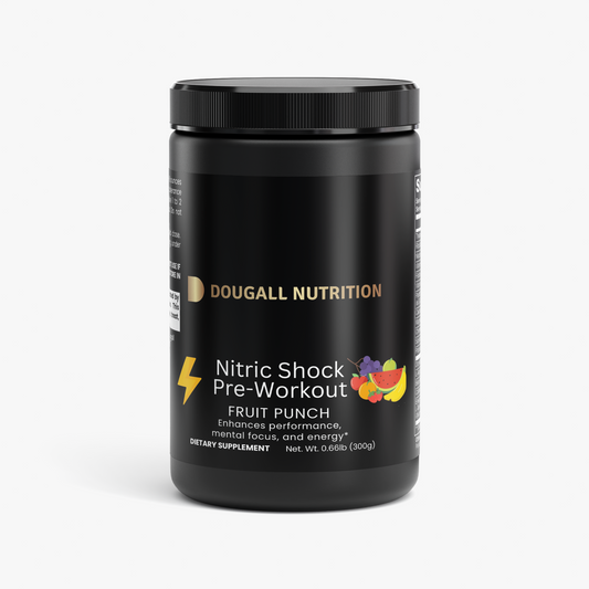 Nitric Shock Pre-Workout Powder (Fruit Punch)
