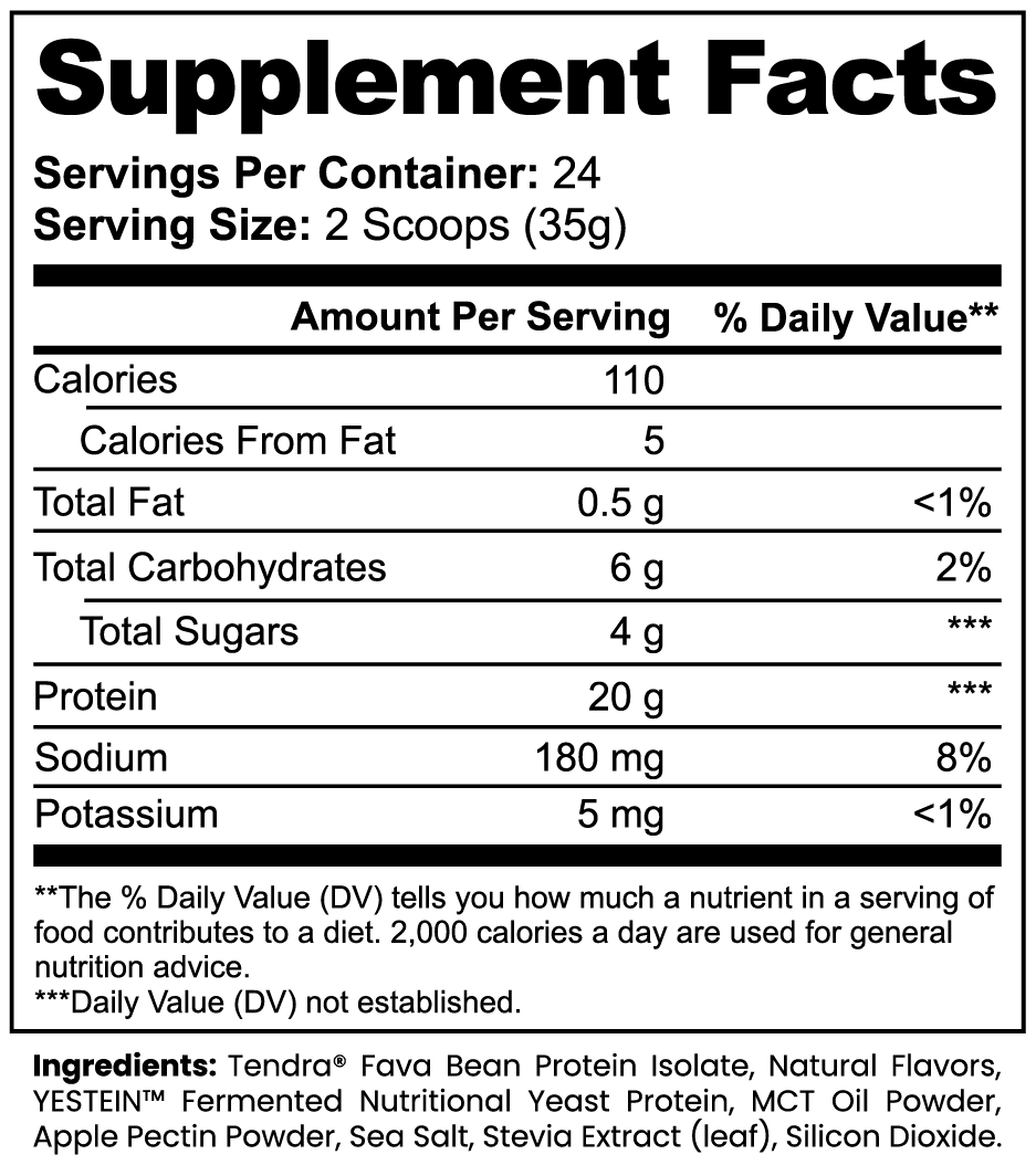 Vegan Power Pro Protein (Vanilla)